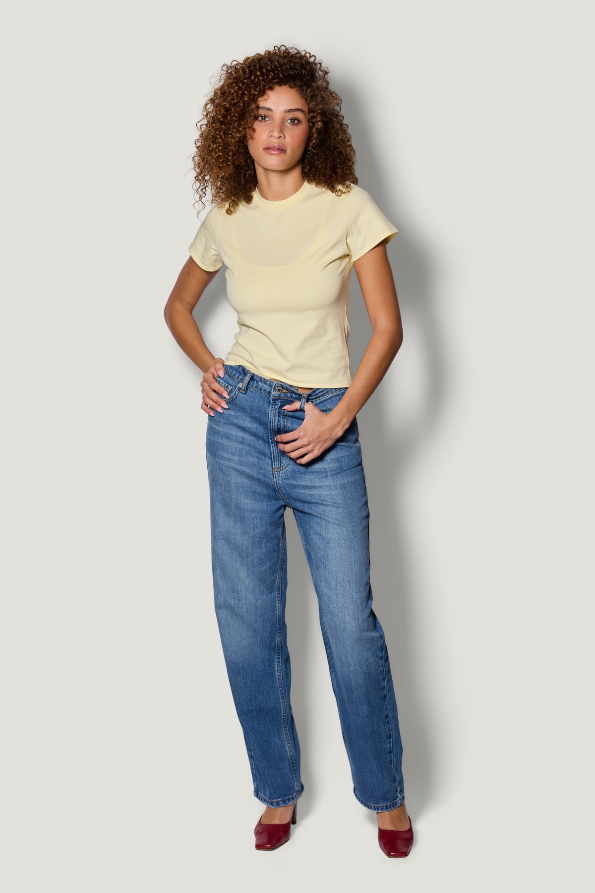 Carolyn 90s Regular Denim - Classic Blue