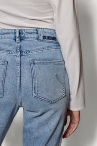 Carolyn 90s Ankle Denim - Vintage Blue