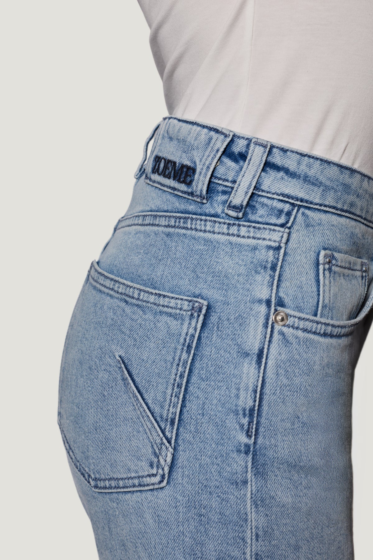 Carolyn 90s Ankle Denim - Vintage Blue