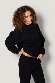 Fleece Sweatshirt - Black
