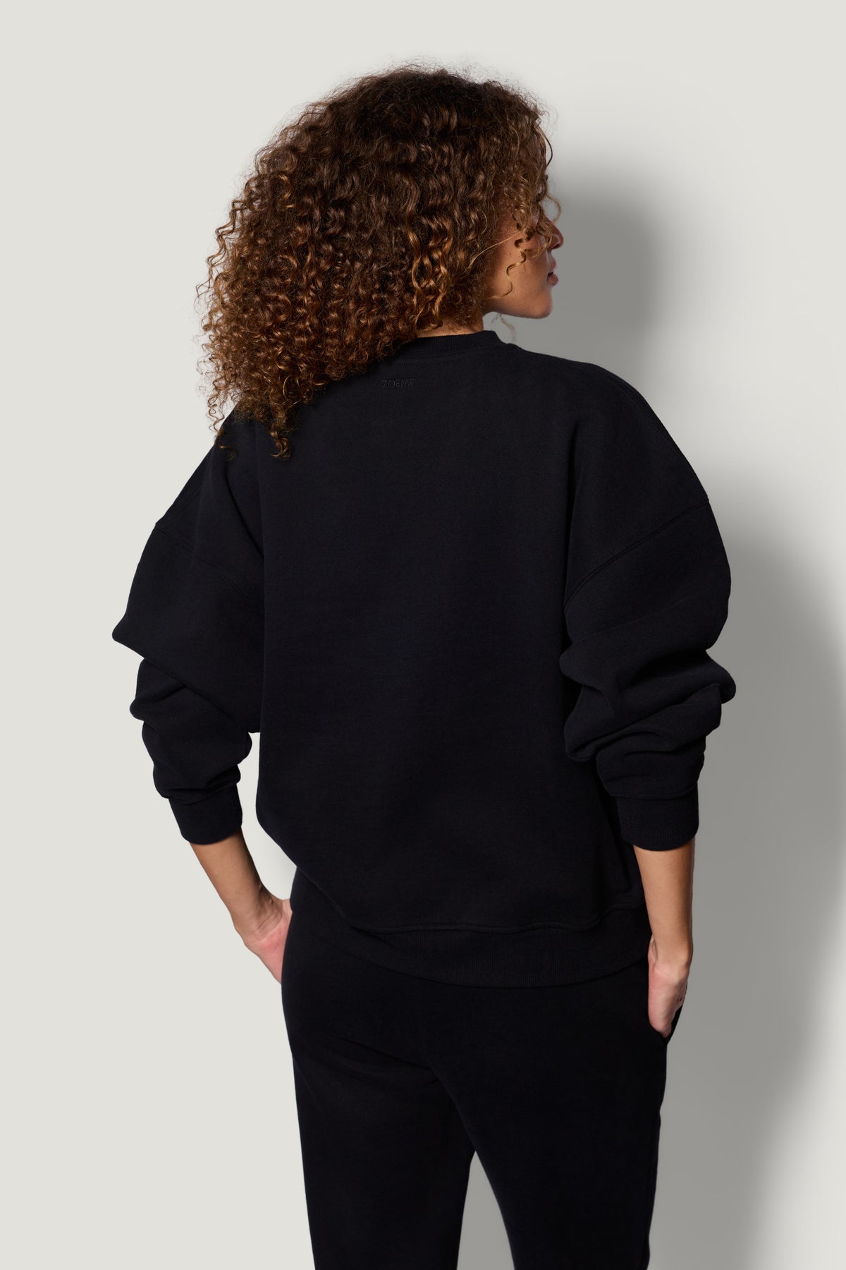 Fleece Sweatshirt - Black