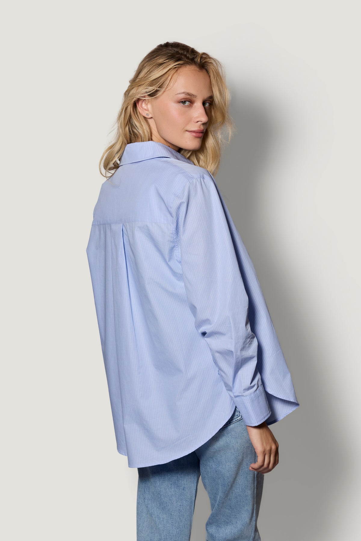 Oversized Shirt - Light Blue