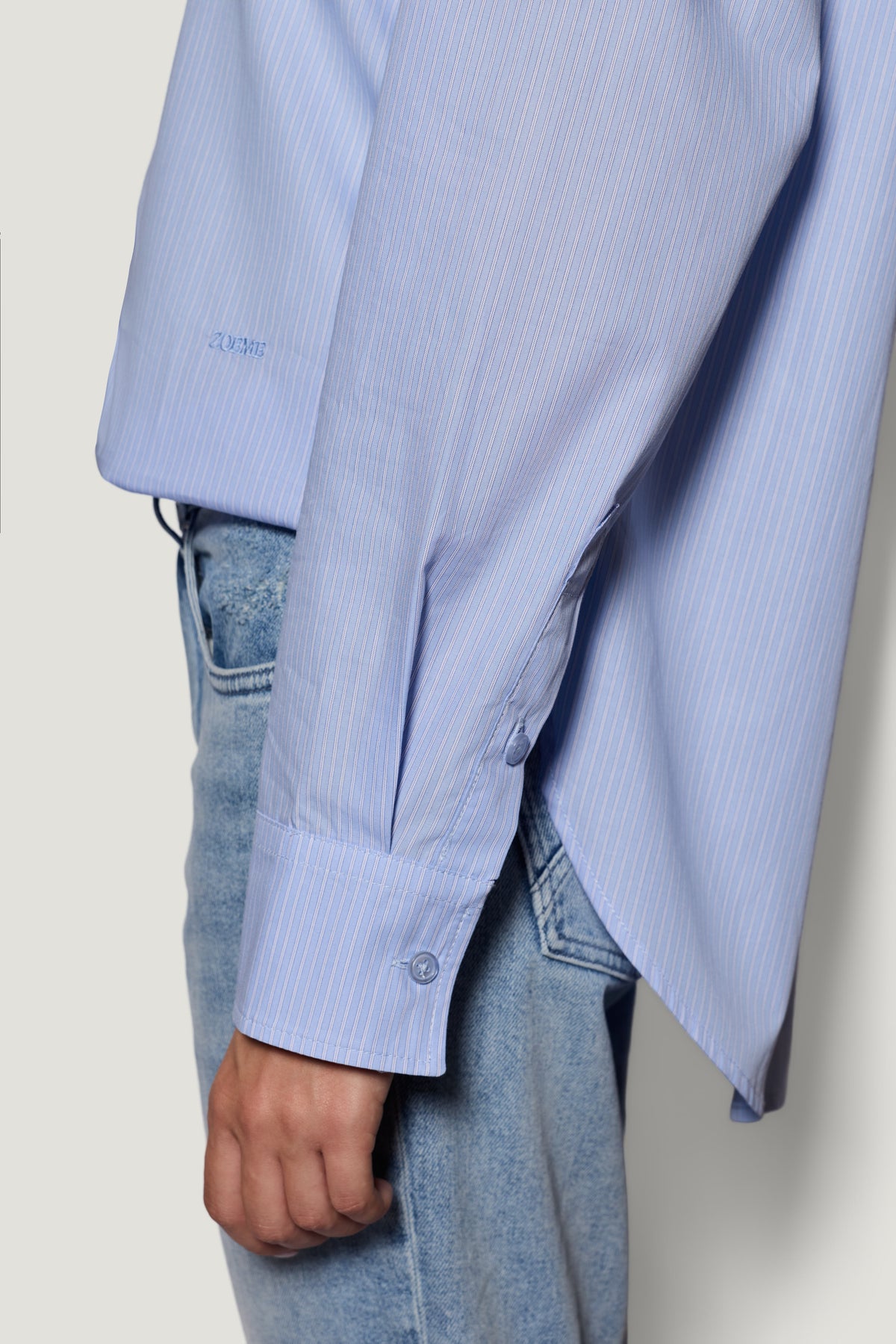Oversized Shirt - Light Blue