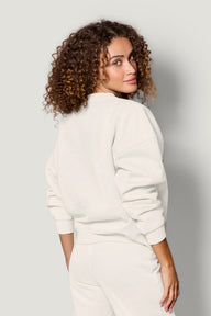 Fleece Sweatshirt - Off-white