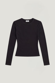 Fitted Long Sleeve - Black