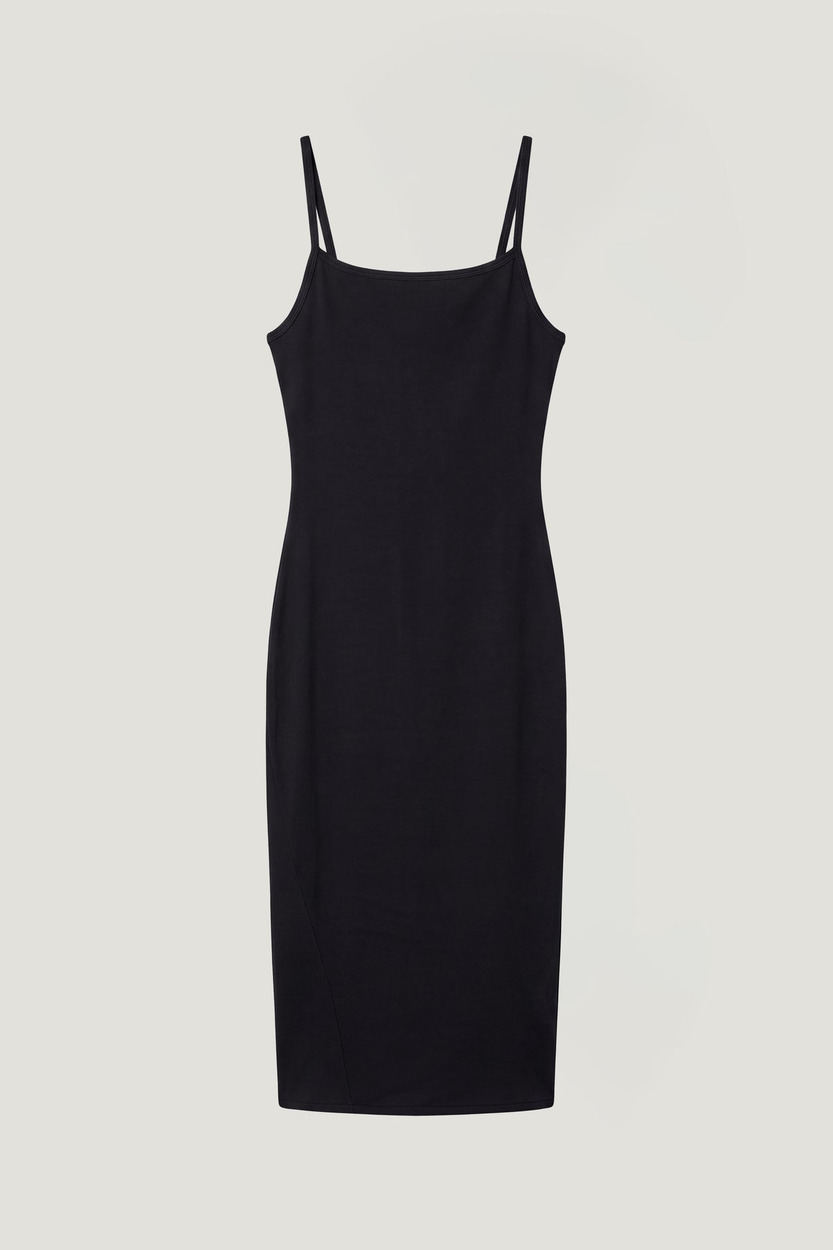 Midi Bodycon Dress - Black