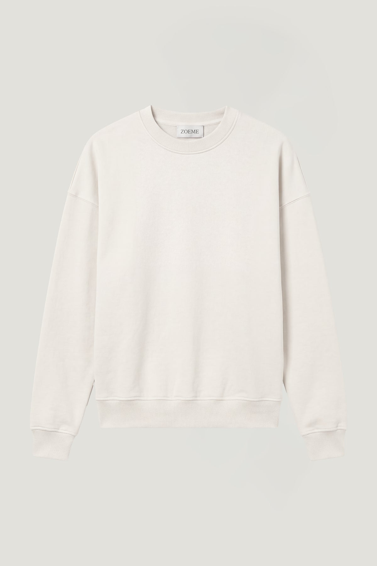 Fleece Sweatshirt - Off-white