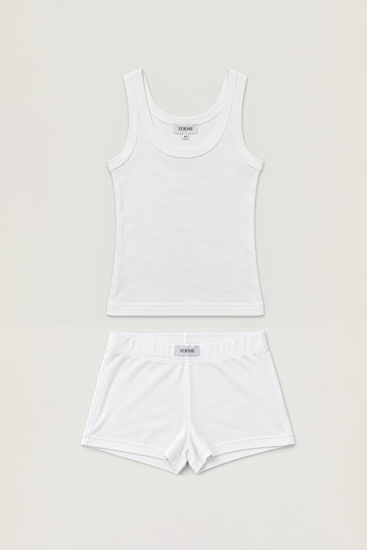 Core Rib Set - Off-white
